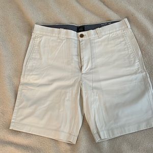 NWT J.Crew ivory/ light beige chino shorts size 33